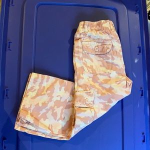 Pink camo toddler pants